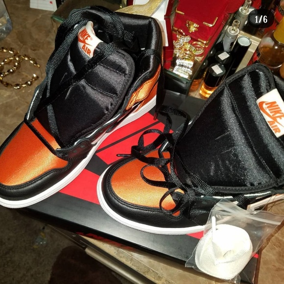 satin 1s orange